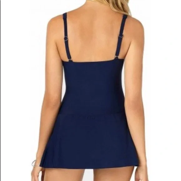 SWIM Solutions Double Diamond Skater Swimsuit - Picture 2 of 8